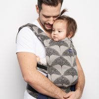 Zaffiro - baby carrier City Grey Leaves