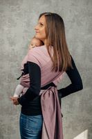 LennyHybrid Half Buckle Carrier - Ombre Pink Herringbone