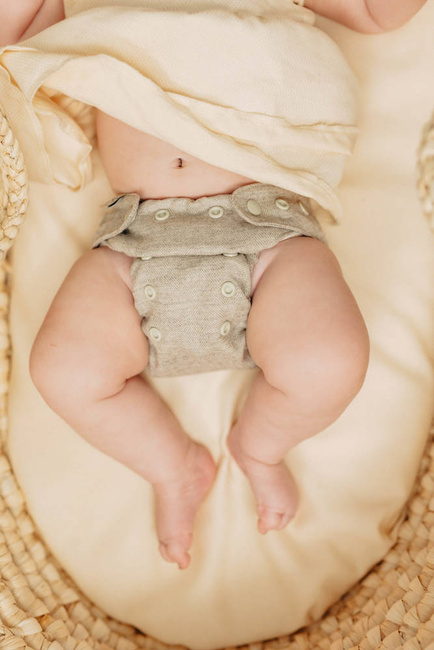 Otulacz wełniany LennyLamb - Herringbone Natural