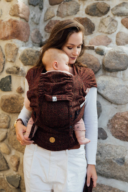 LennyHybrid Half Buckle Carrier - Big Love Auburn