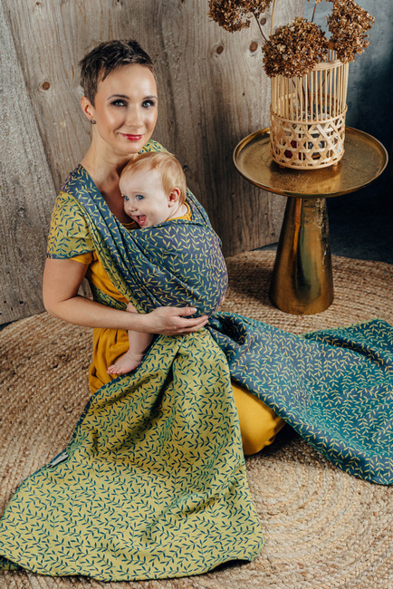 Chust tkana LennyLamb - Zaczarowany Zakątek - In Bloom