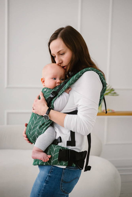 Baby carrier Kavka Multi-Age Magnetic: Fern Braid