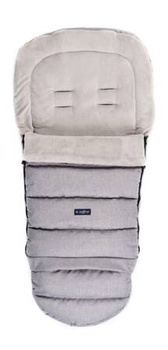 Zaffiro iGrow 2.0 Plush Sleeping Bag Melange Light Grey