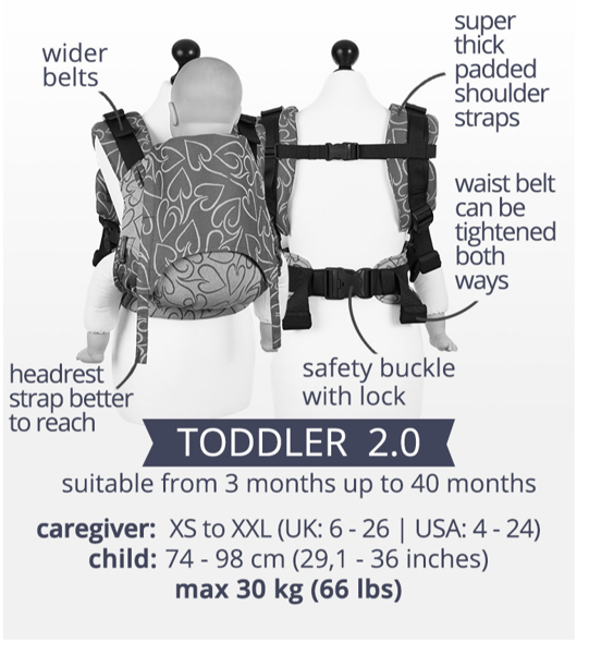 Baby carrier Fidella Fusion 2.0 Kaleidoscope Sand