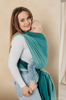 Basic Line Baby Sling LennyLamb - Little Herringbone Ombre Green