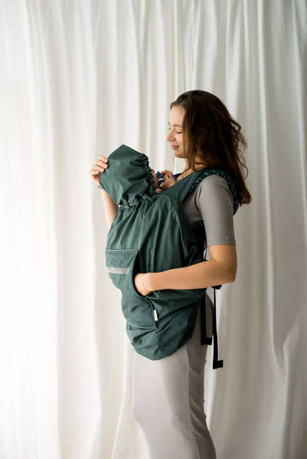 Osłonka na nosidło Kavka - 2w1 Secret Garden Braid