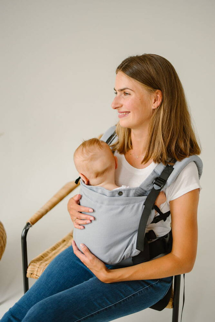 Baby carrier Kavka Essence: Light Grey