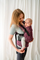 Baby carrier Kavka Multi-age: Bordeaux Braid