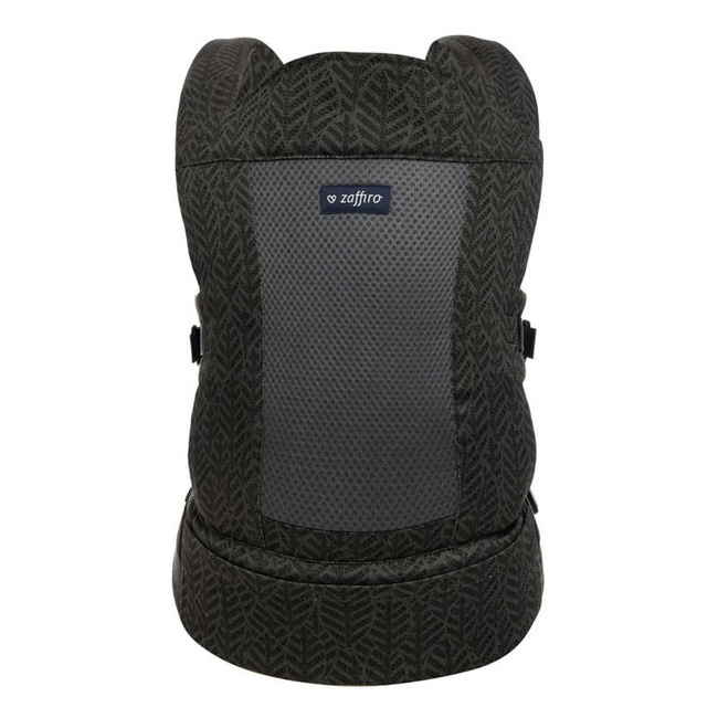 Zaffiro - baby carrier City Air: Graphite Leaves 