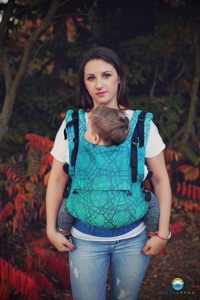 Little Frog Toddler Carrier - Ocean Abyss