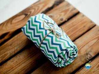 Pieluszka Bambusowa Little Frog - Oh boy!