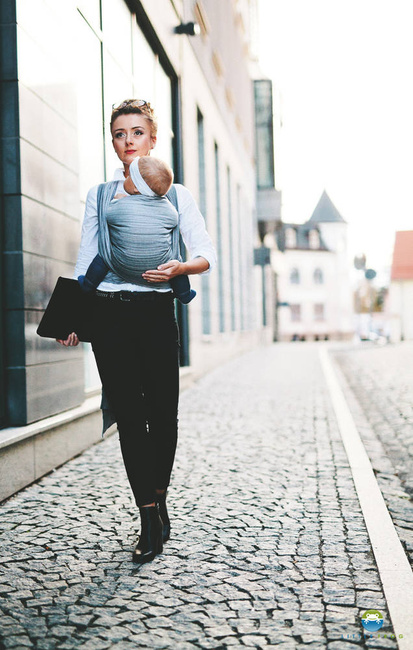 Chusta tkana Little Frog - Angelit