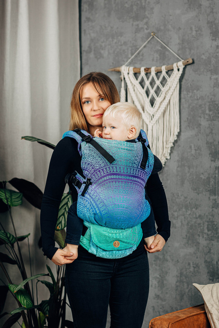 Lenny Lamb Baby carrier: LennyUpGrade: Peacoks's Tail Fantasy