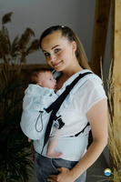 Little Frog baby carrier - Linen Prime - Light Blue