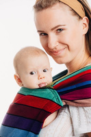 Nosidło hybrydowe LennyLamb - Karuzela Barw