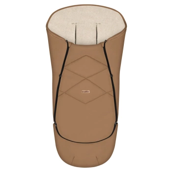 Zaffiro - Regulowany wełniany śpiwór EverGrow Aspen 0-36m - Toffee