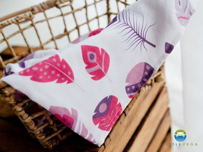 Little Frog Bamboo Diaper - Pink Mix (3 units)