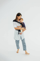 Nosidło LennyLamb LennyHip - Dzikie Wino Bouquet