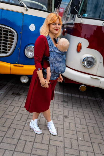 Nosidełko regulowane Qusy - Sand Stories Midnight