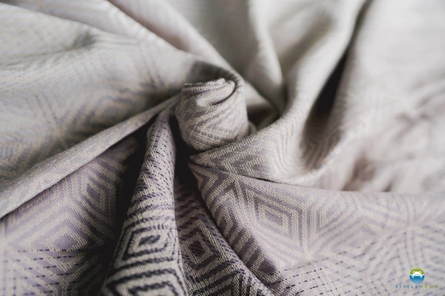 Chusta tkana Little Frog - Tencel Smokey Cube