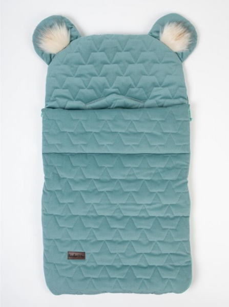 Kinder Hop Dream Catcher Sleeping Bag 6in1 - Leaves Ocean Green 80x45 cm