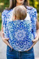 Chusta tkana Be Lenka - Mandala Royal Blue