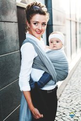 Chusta tkana Little Frog Bambusowy Angelit