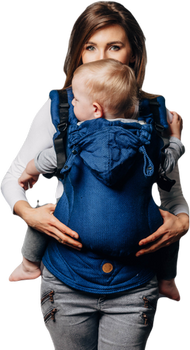 Moje pierwsze nosidełko LennyLamb - LennyGo Kobalt